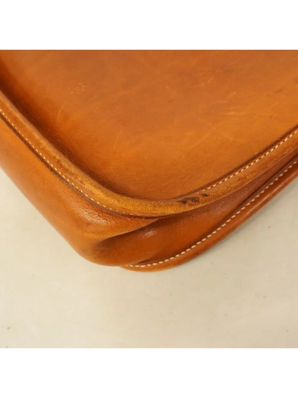 Hermes Shoulder Bag Evelyne Barenia Fauve Gold